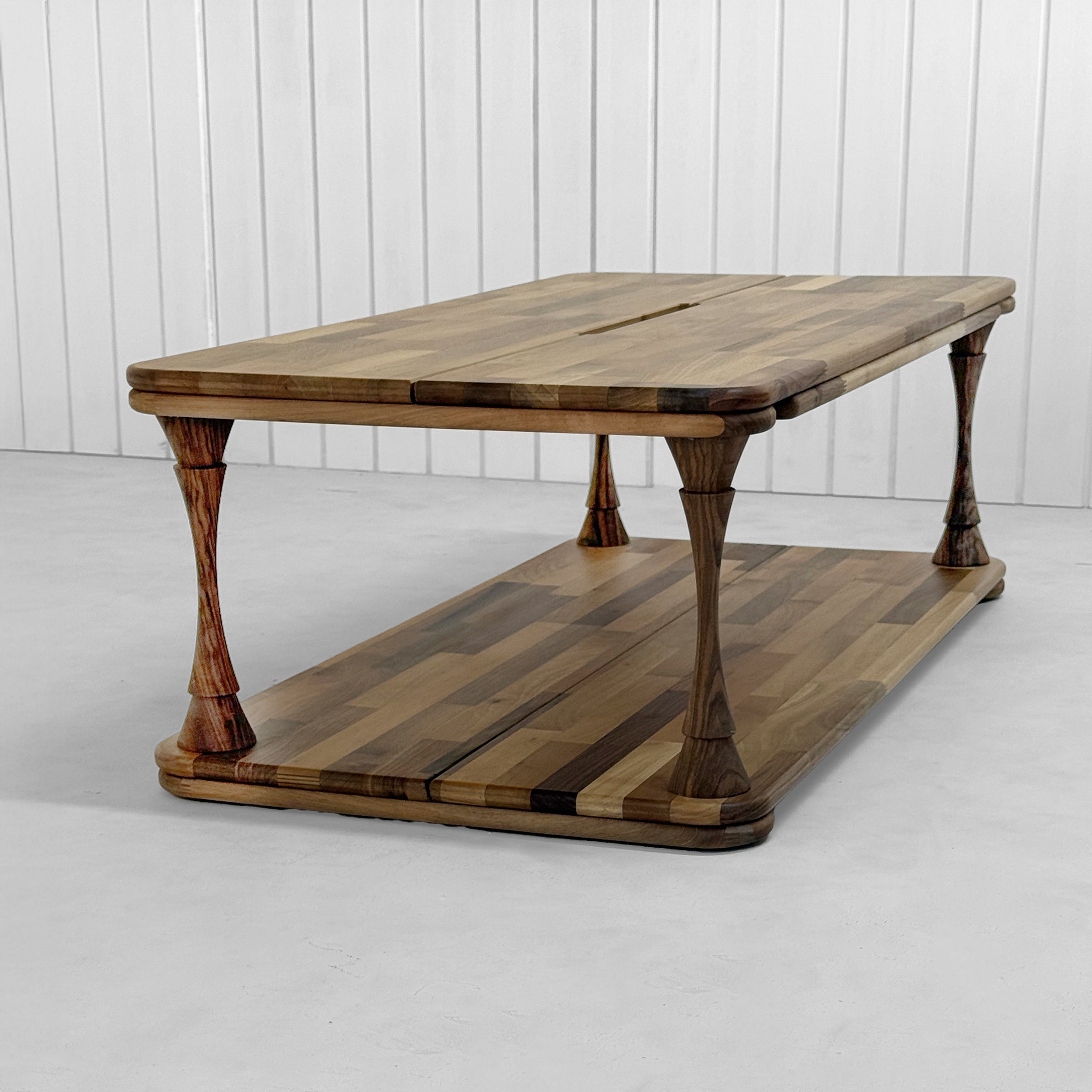 Dress Ahşap Ceviz Orta Sehpa