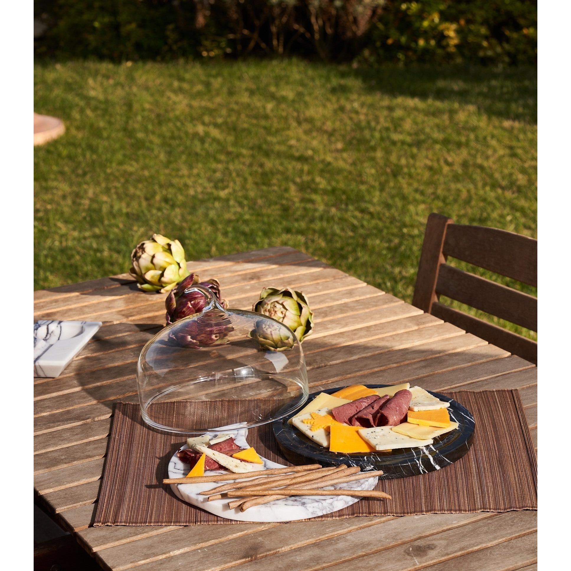 Day & Night Mermer Cam Kapaklı Sunumluk