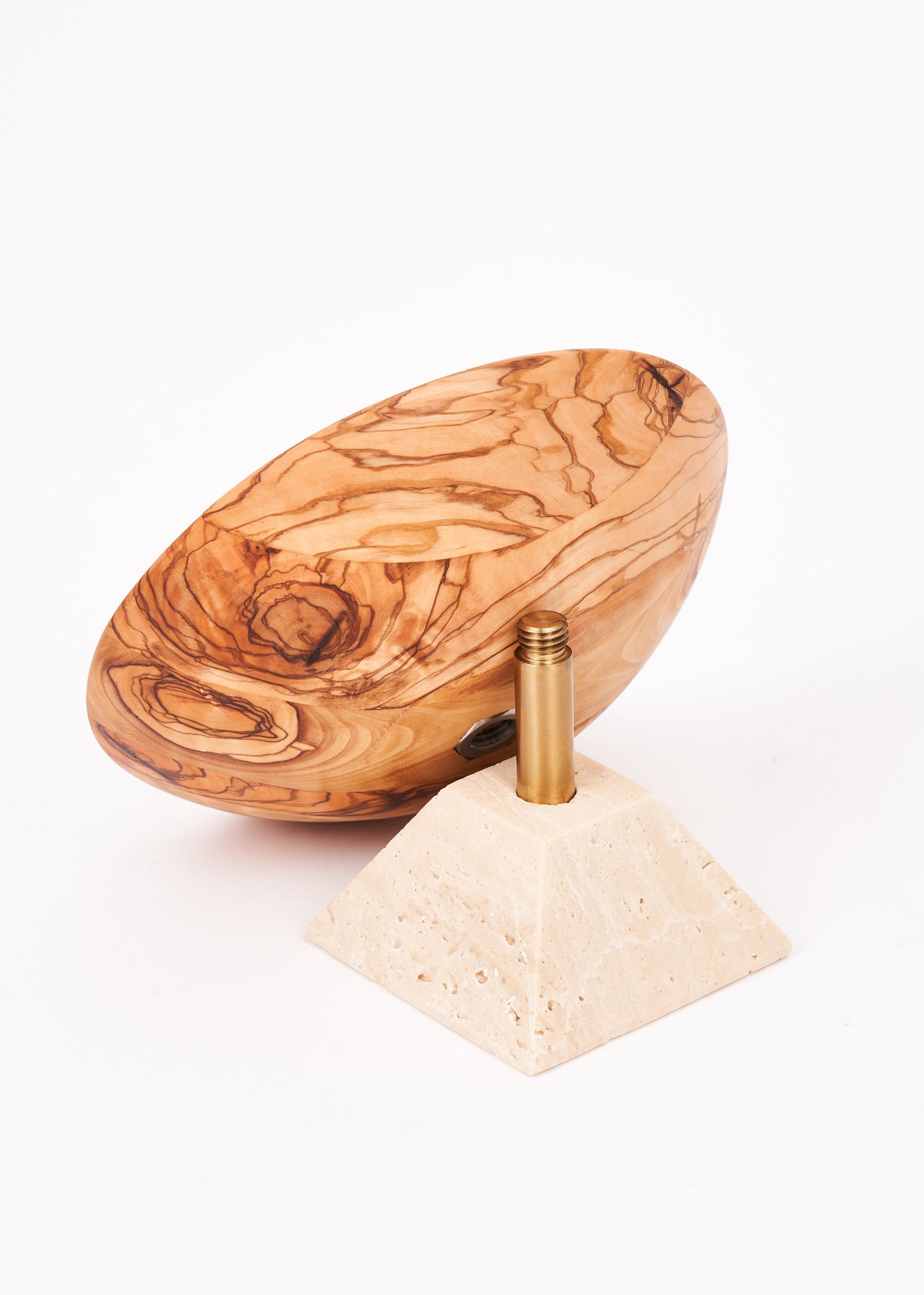 Olivo Olea Ahşap Mermer Tabanlı Sunumluk