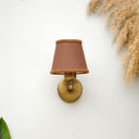 Circle Glow Gold Sutaşı İşlemeli Duvar Apliği