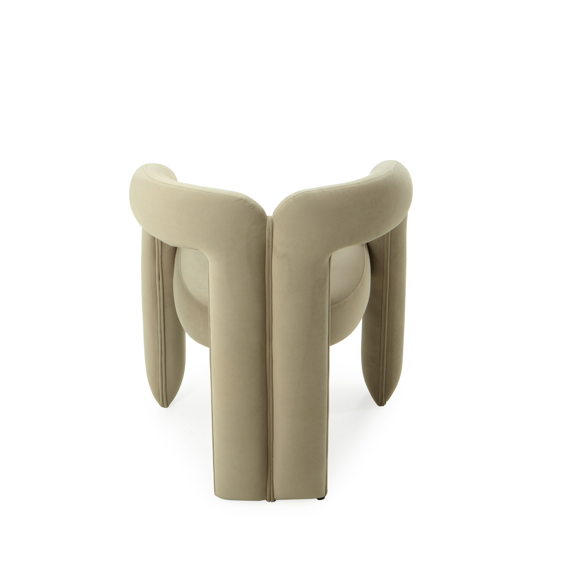 Dublin Sandalye-Sandalye-Valnott-Krem-Yeşil-NowShopFun