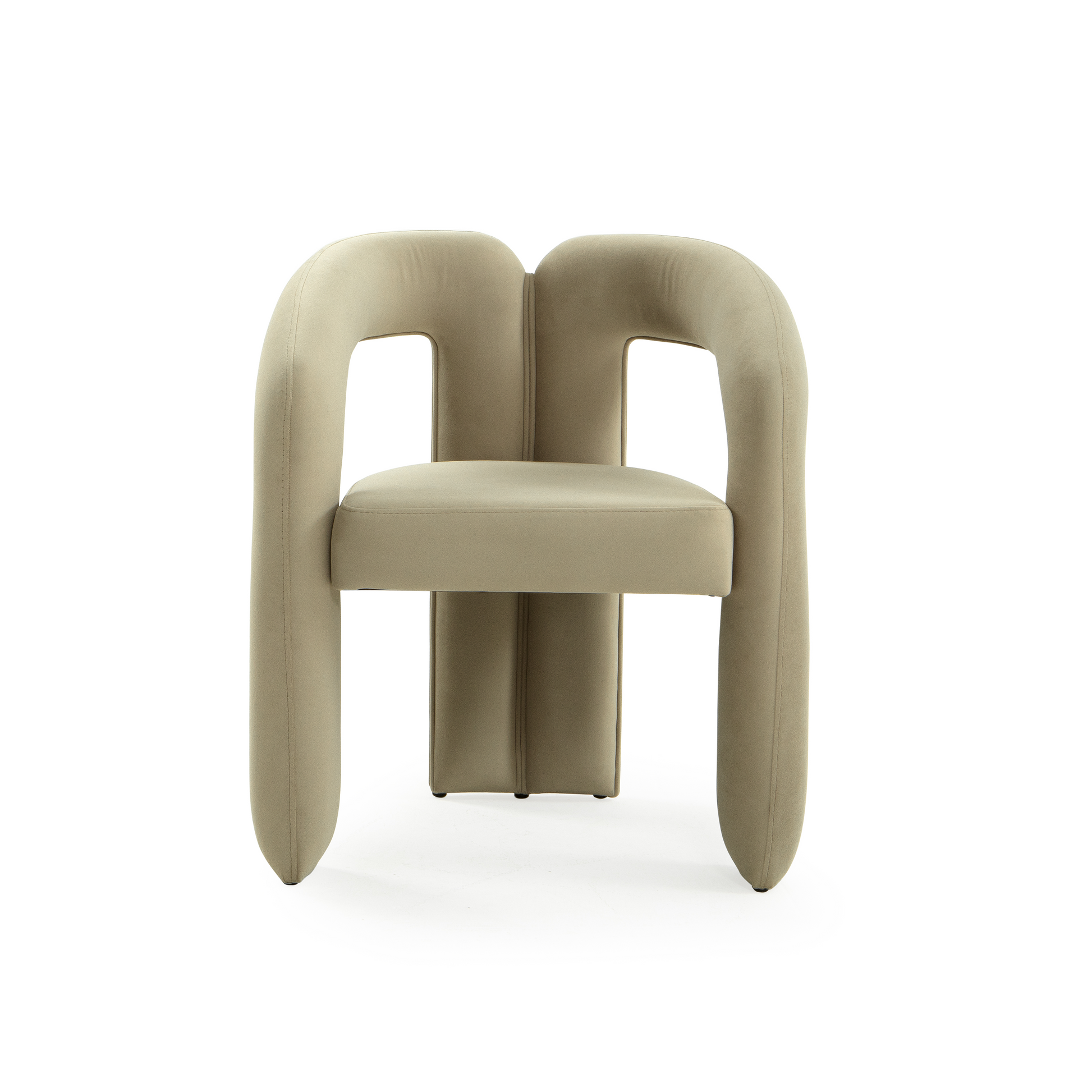 Dublin Sandalye-Sandalye-Valnott-Krem-Yeşil-NowShopFun