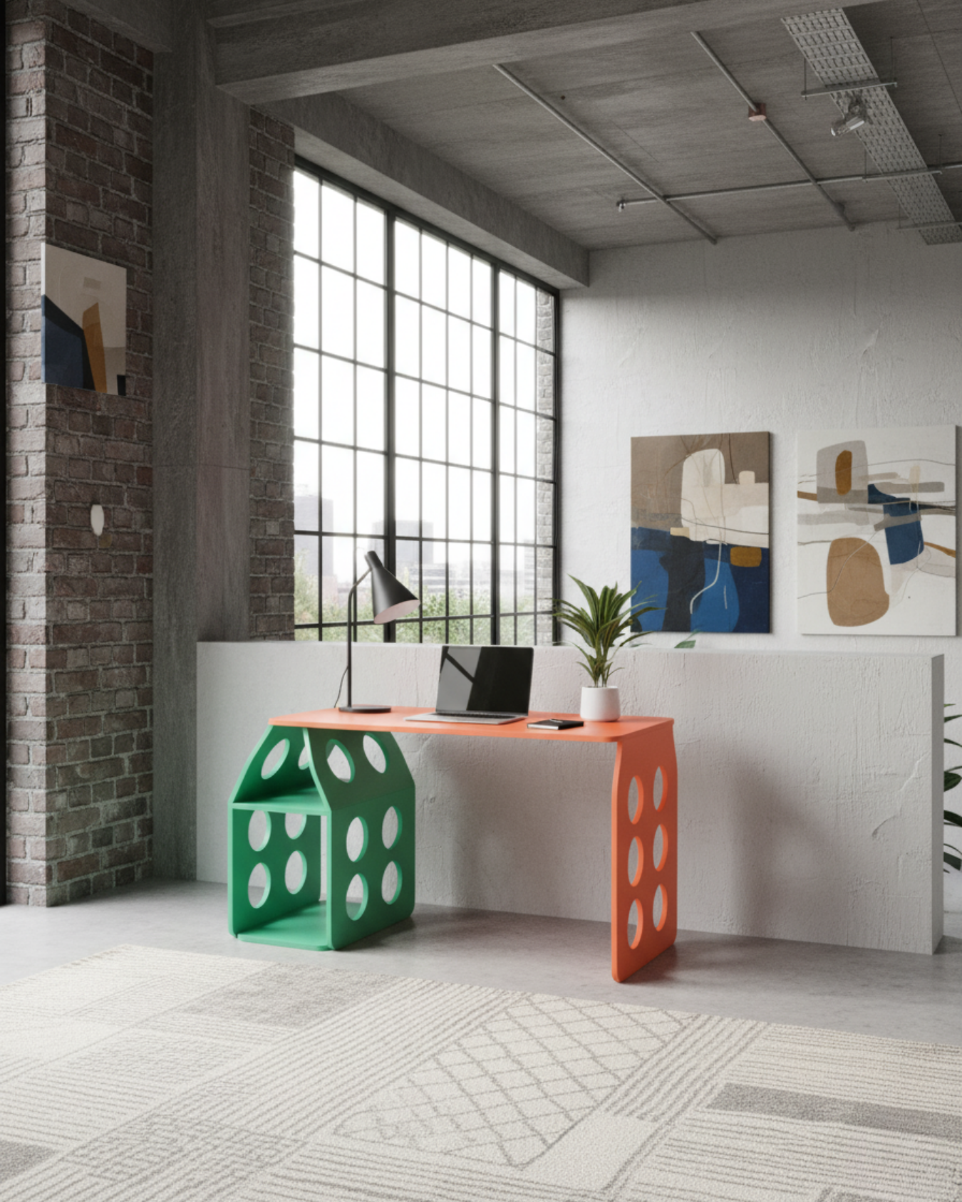 Duet Evcil Hayvan Paylaşımlı Çalışma Masası