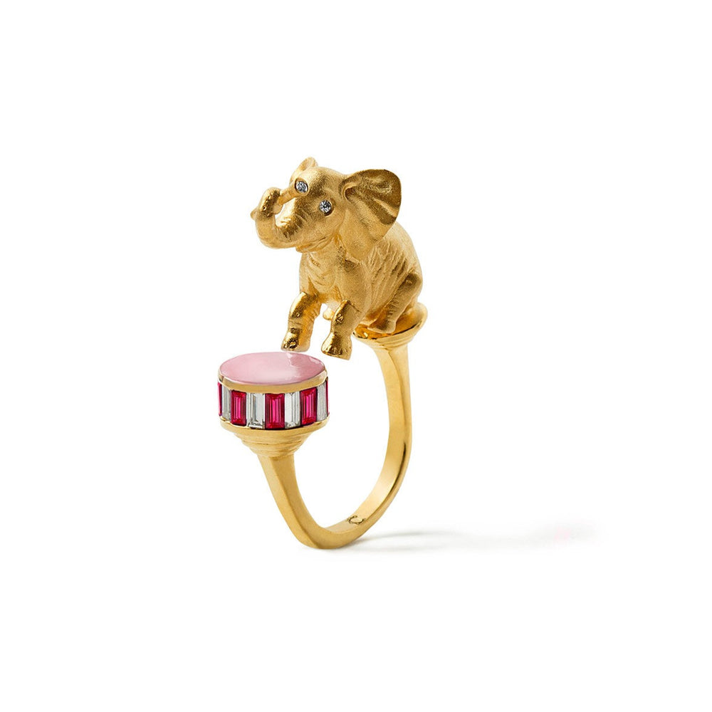 Dumbo Yüzük-Yüzük-Pia Yuli-18K Gold-NowShopFun