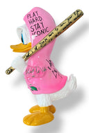 Duxx Donald Duck Heykeli | Pembe Graffiti Edition-Heykel-And Iconic Art Store-NowShopFun
