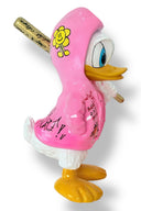 Duxx Donald Duck Heykeli | Pembe Graffiti Edition-Heykel-And Iconic Art Store-NowShopFun