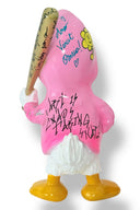 Duxx Donald Duck Heykeli | Pembe Graffiti Edition-Heykel-And Iconic Art Store-NowShopFun