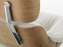 Eames Tekli Koltuk & Puf-Berjer-Innature Home-Mat Siyah Deri-NowShopFun