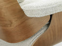 Eames Tekli Koltuk & Puf-Berjer-Innature Home-Mat Siyah Deri-NowShopFun