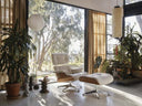Eames Tekli Koltuk & Puf-Berjer-Innature Home-Mat Siyah Deri-NowShopFun
