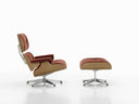 Eames Tekli Koltuk & Puf-Berjer-Innature Home-Mat Siyah Deri-NowShopFun
