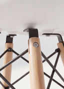 Eames Masif Kayın Masa Takımı