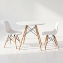 Eames Masif Kayın Masa Takımı