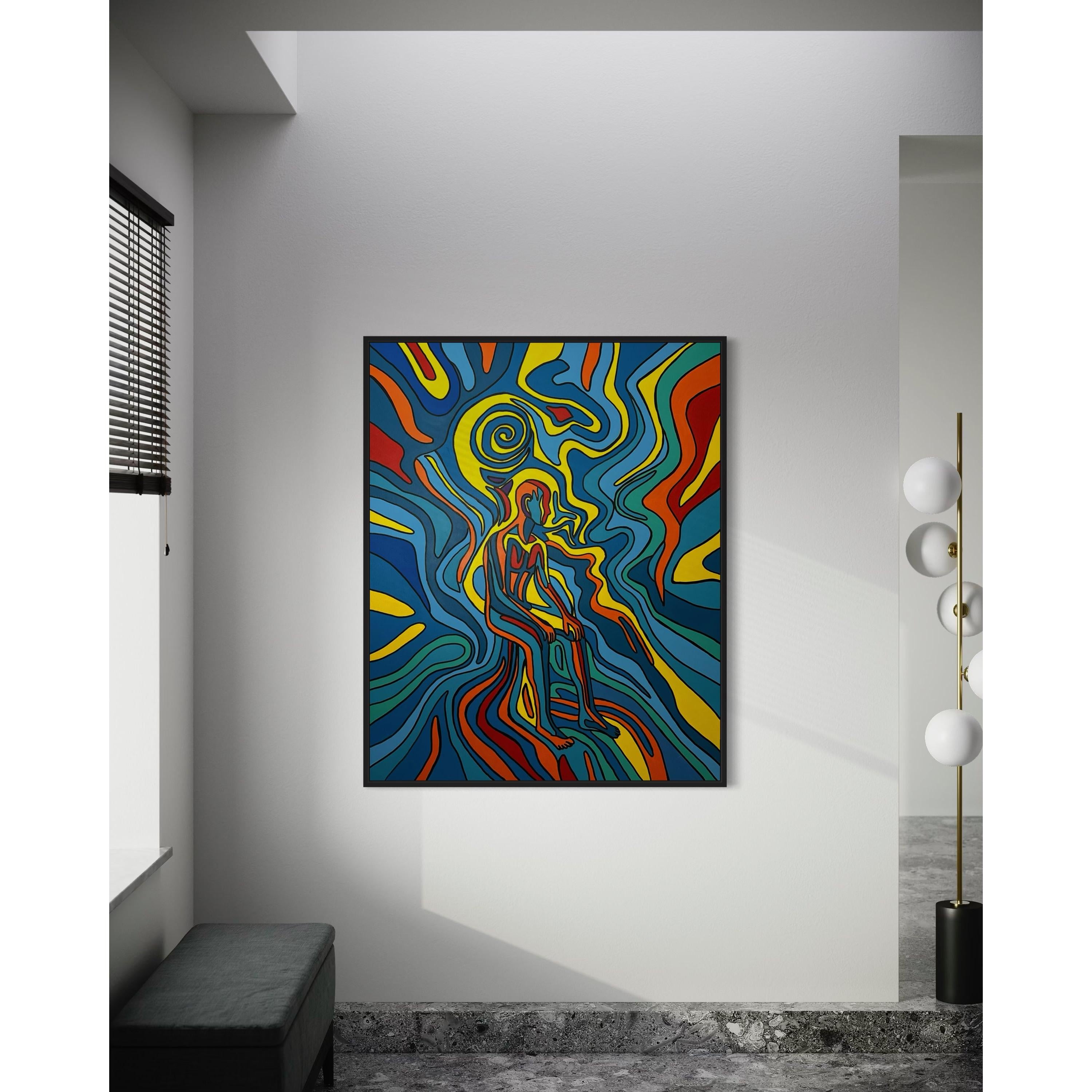 Echoes In The Flow Tablo Pt.2 | 120x150 cm