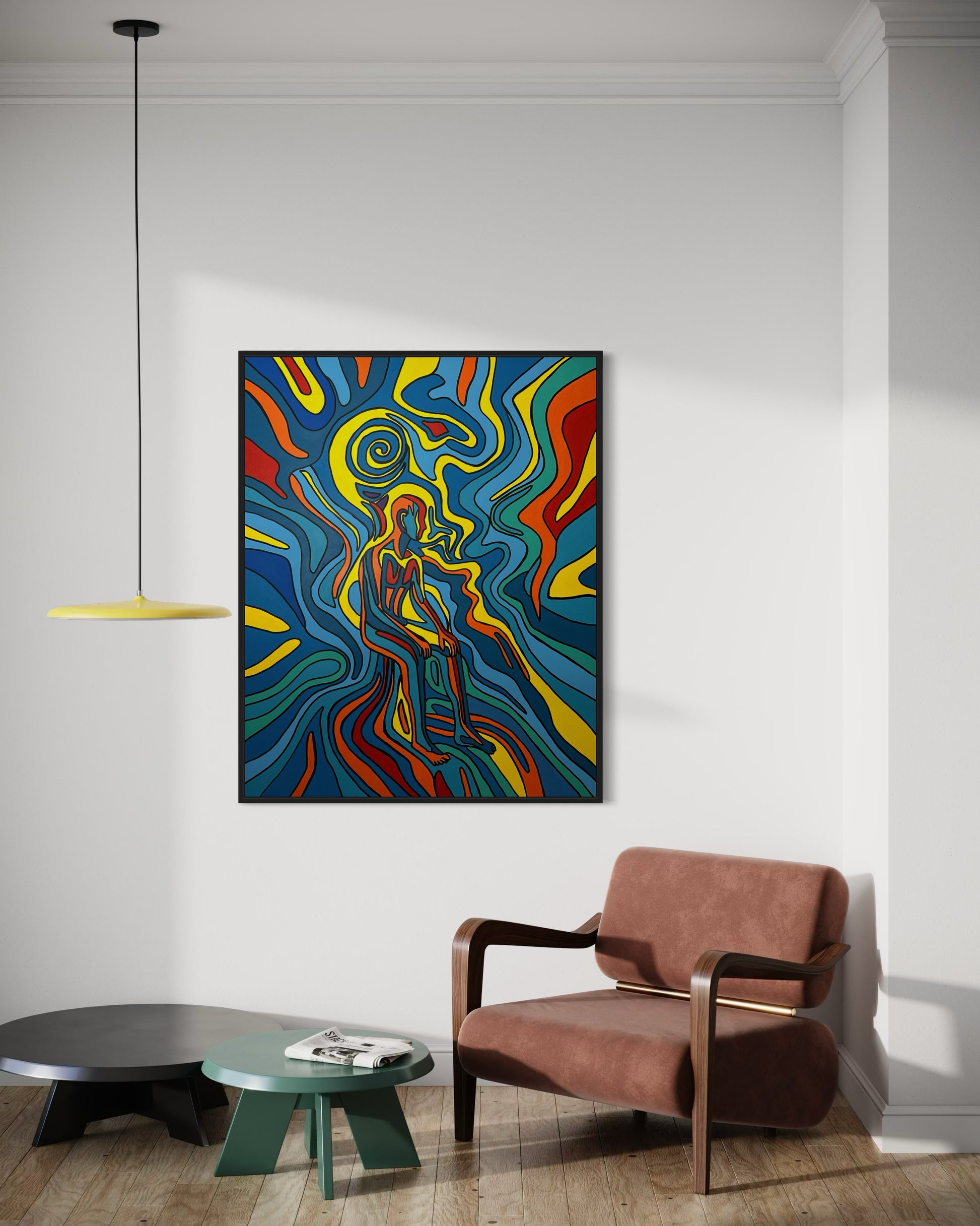 Echoes In The Flow Tablo Pt.2 | 120x150 cm