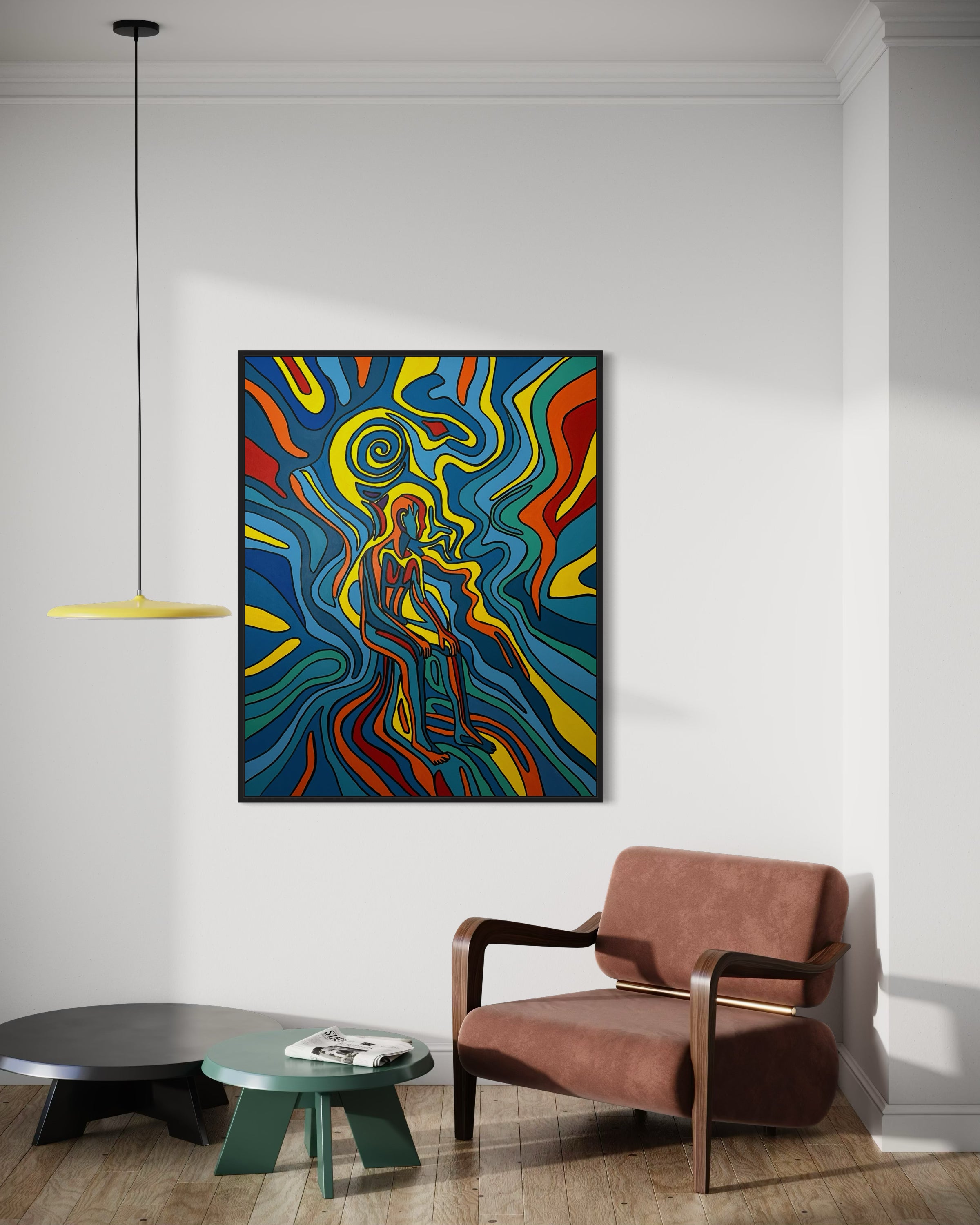 Echoes In The Flow Tablo Pt.2 | 120x150 cm