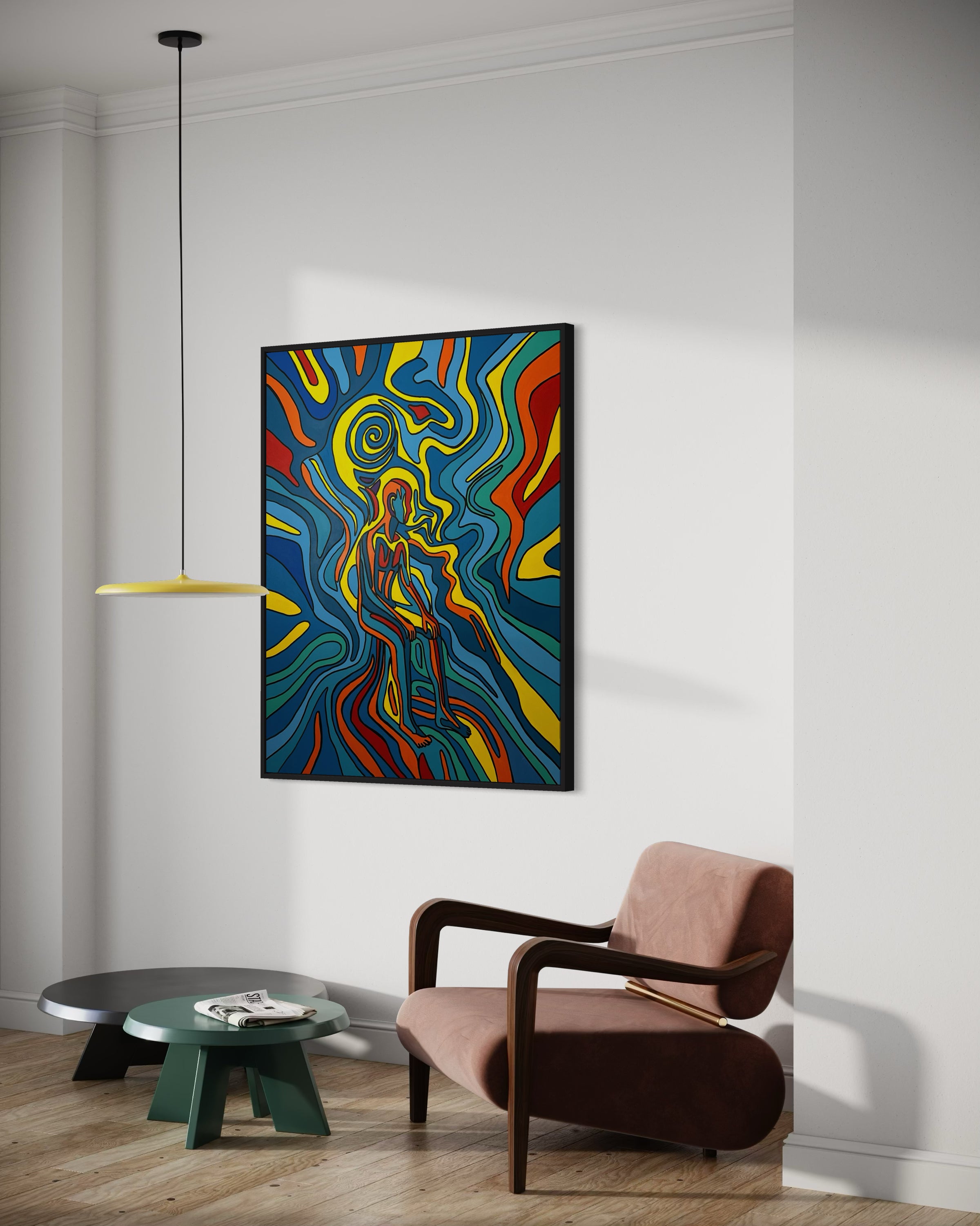 Echoes In The Flow Tablo Pt.2 | 120x150 cm