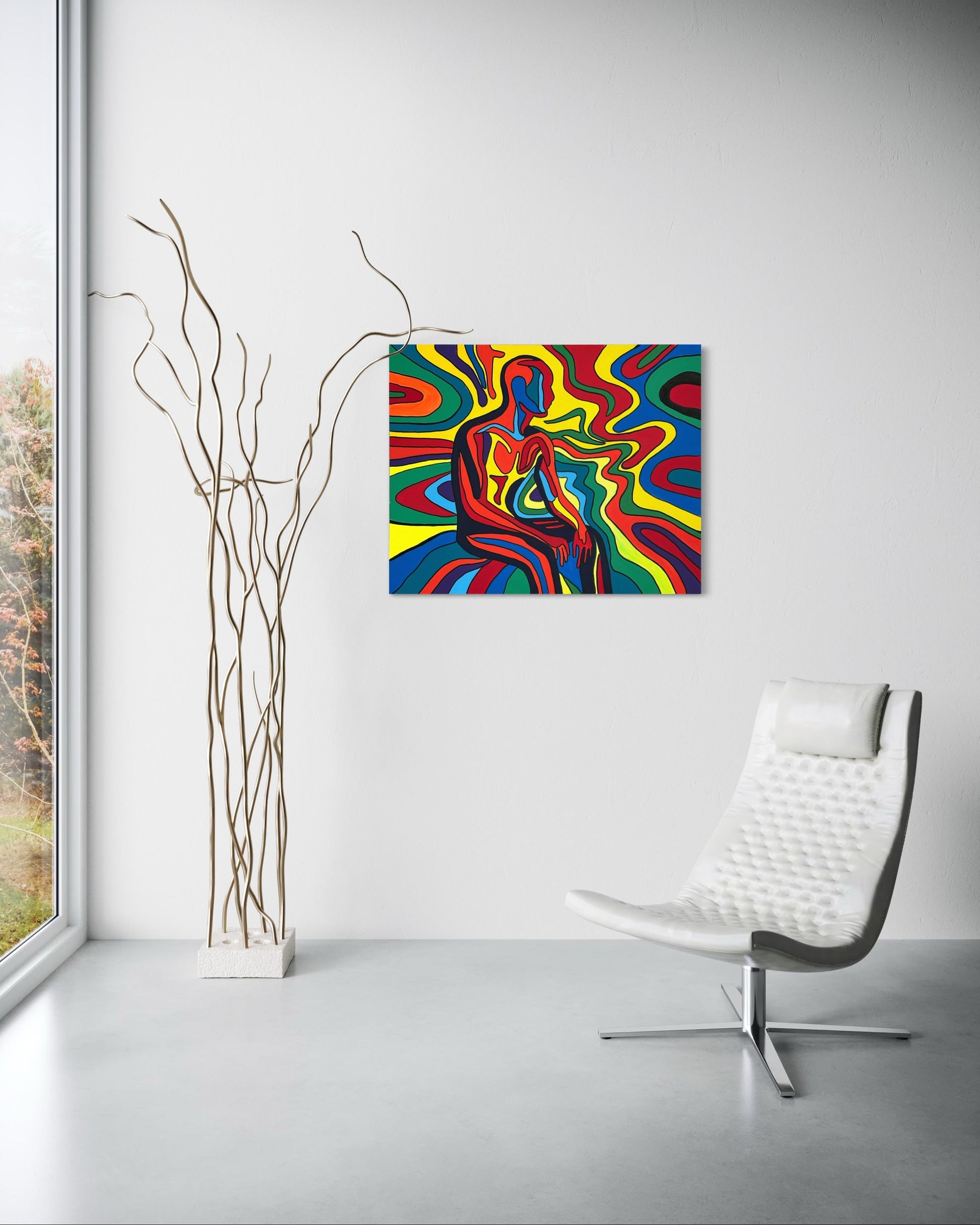 Echoes in the Flow Tablo-Tablo-Fırat Aydın Works-NowShopFun