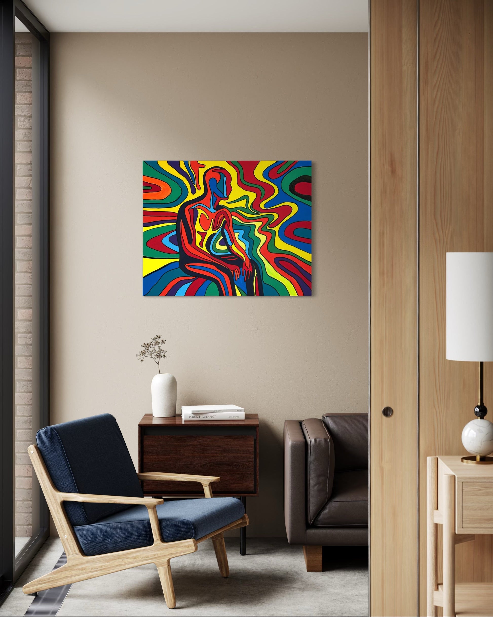 Echoes in the Flow Tablo-Tablo-Fırat Aydın Works-NowShopFun