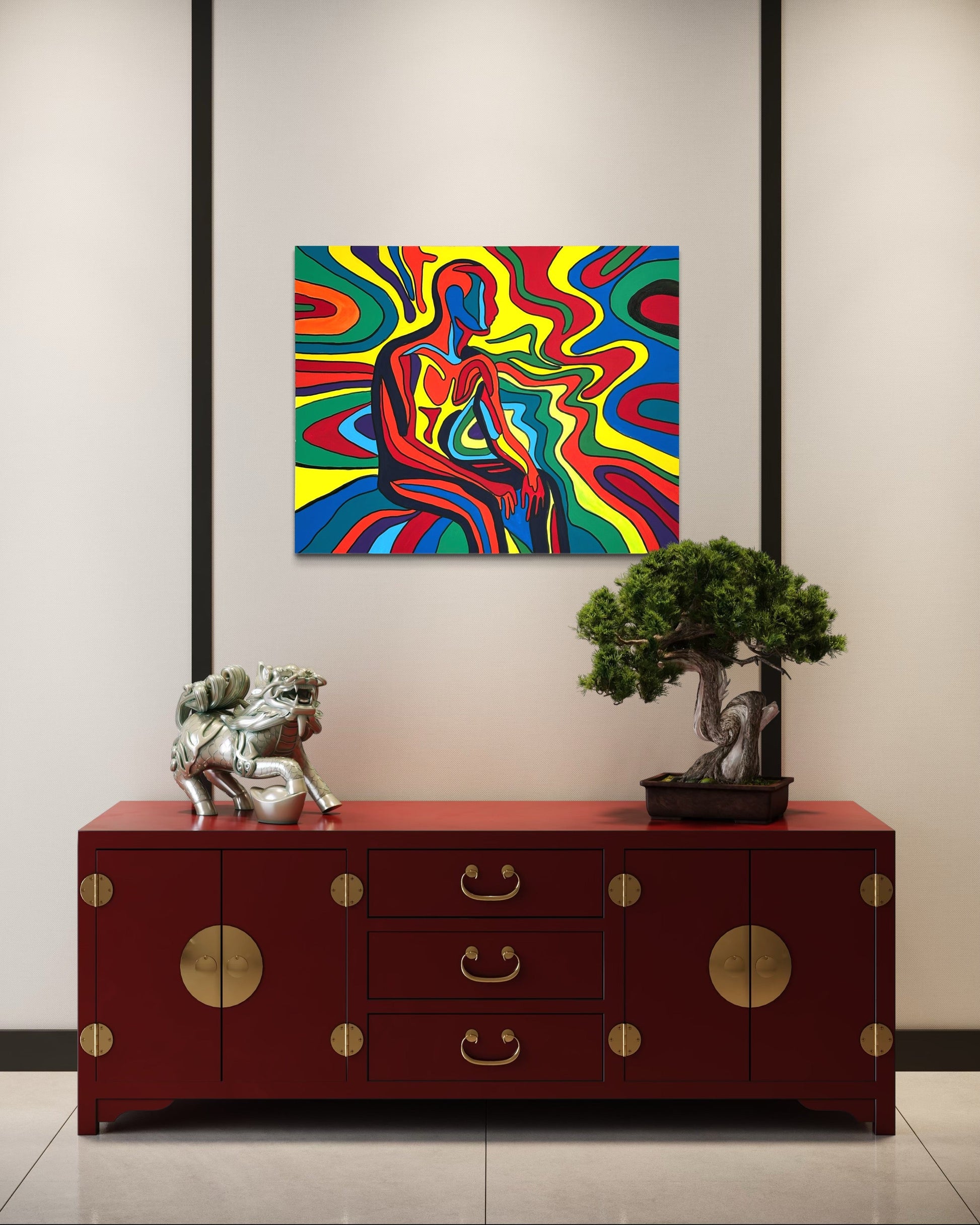 Echoes in the Flow Tablo-Tablo-Fırat Aydın Works-NowShopFun