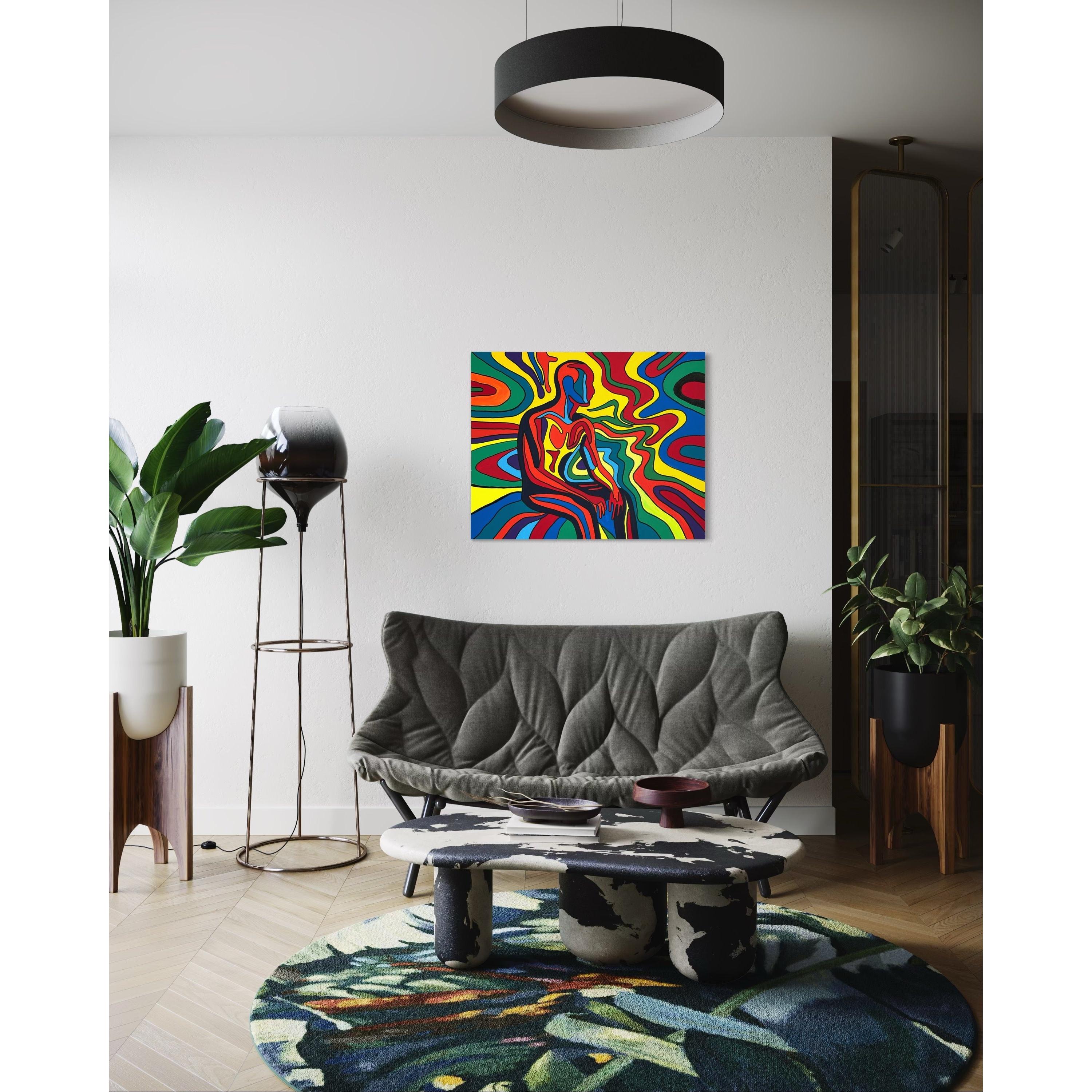 Echoes in the Flow Tablo-Tablo-Fırat Aydın Works-NowShopFun