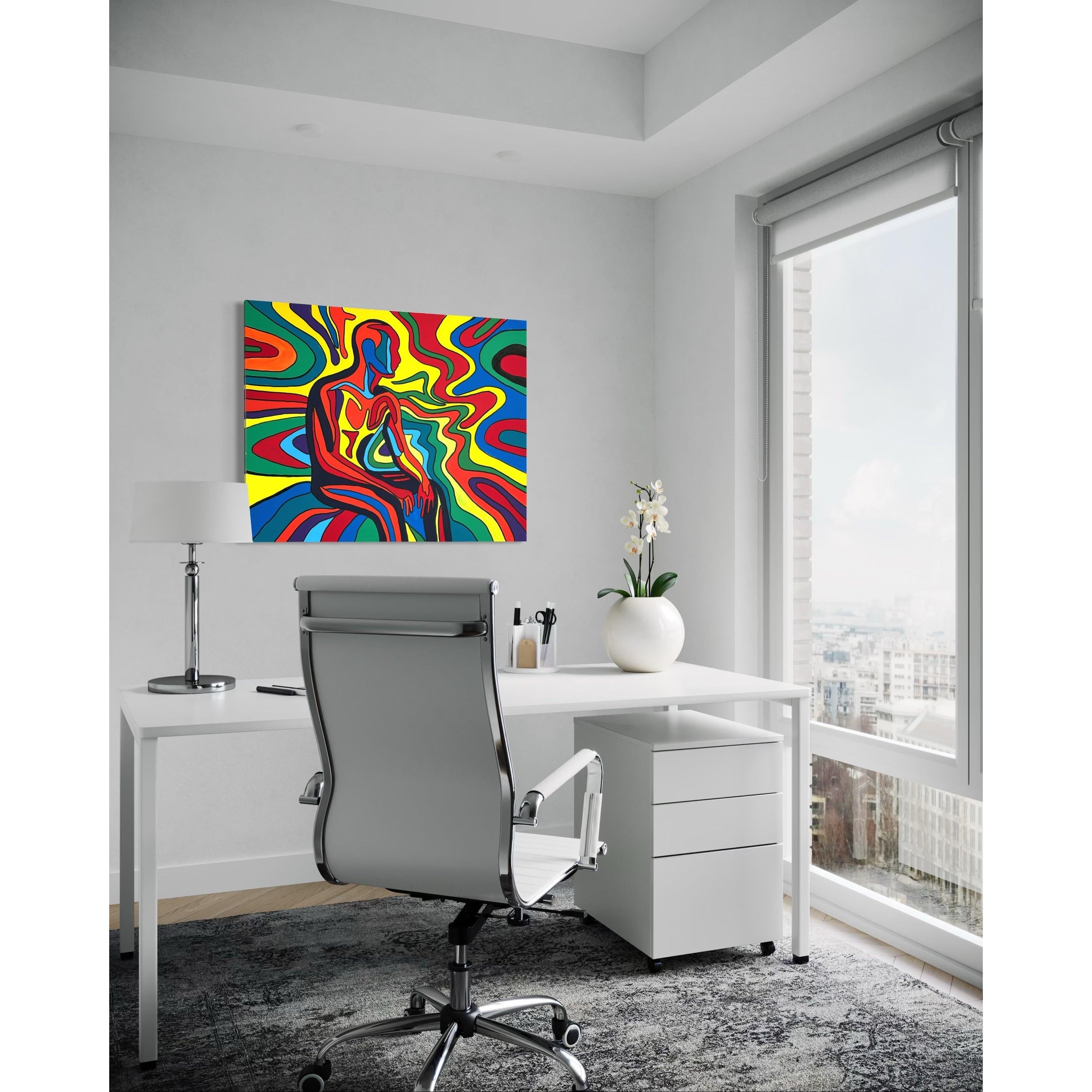 Echoes in the Flow Tablo-Tablo-Fırat Aydın Works-NowShopFun