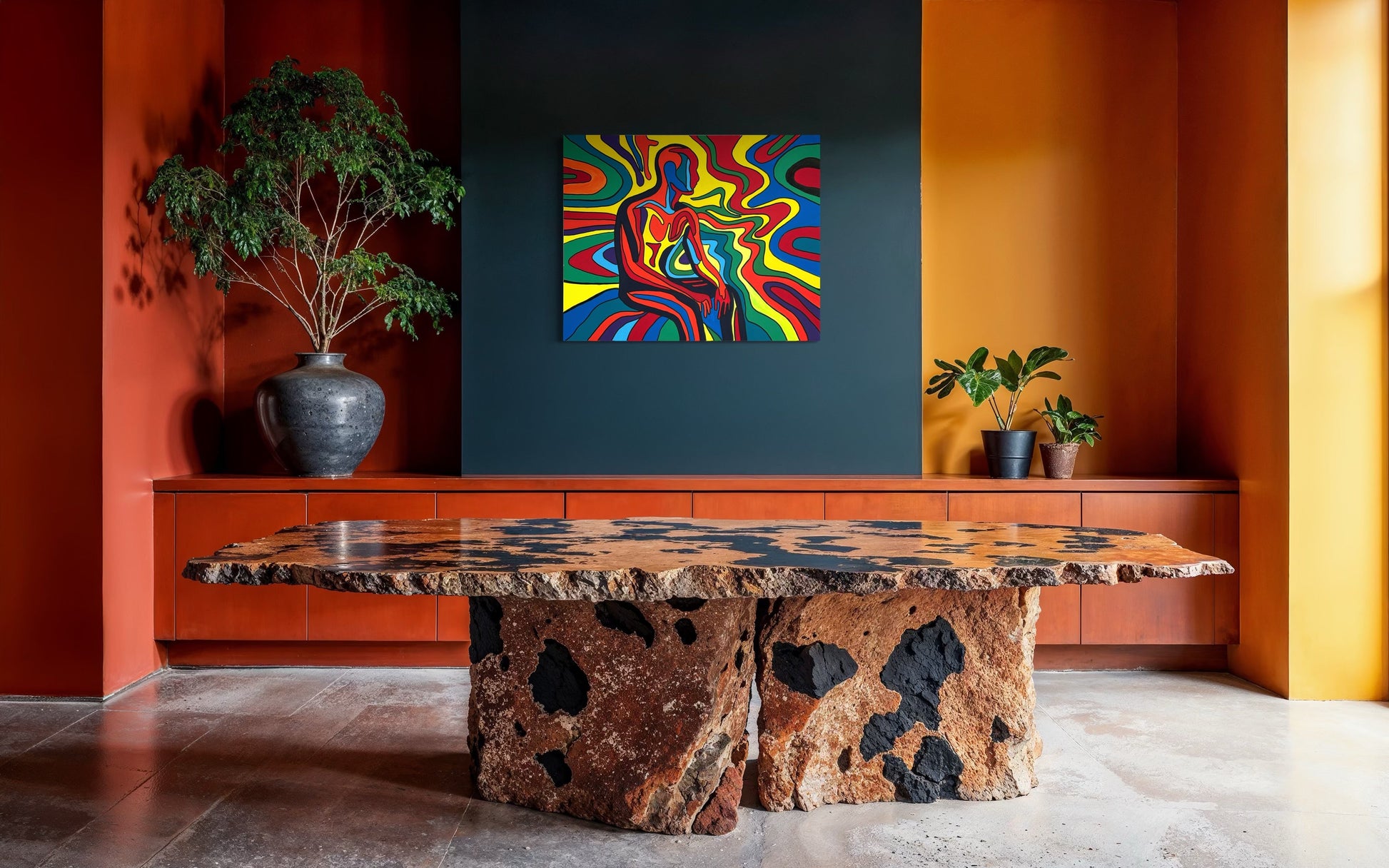 Echoes in the Flow Tablo-Tablo-Fırat Aydın Works-NowShopFun