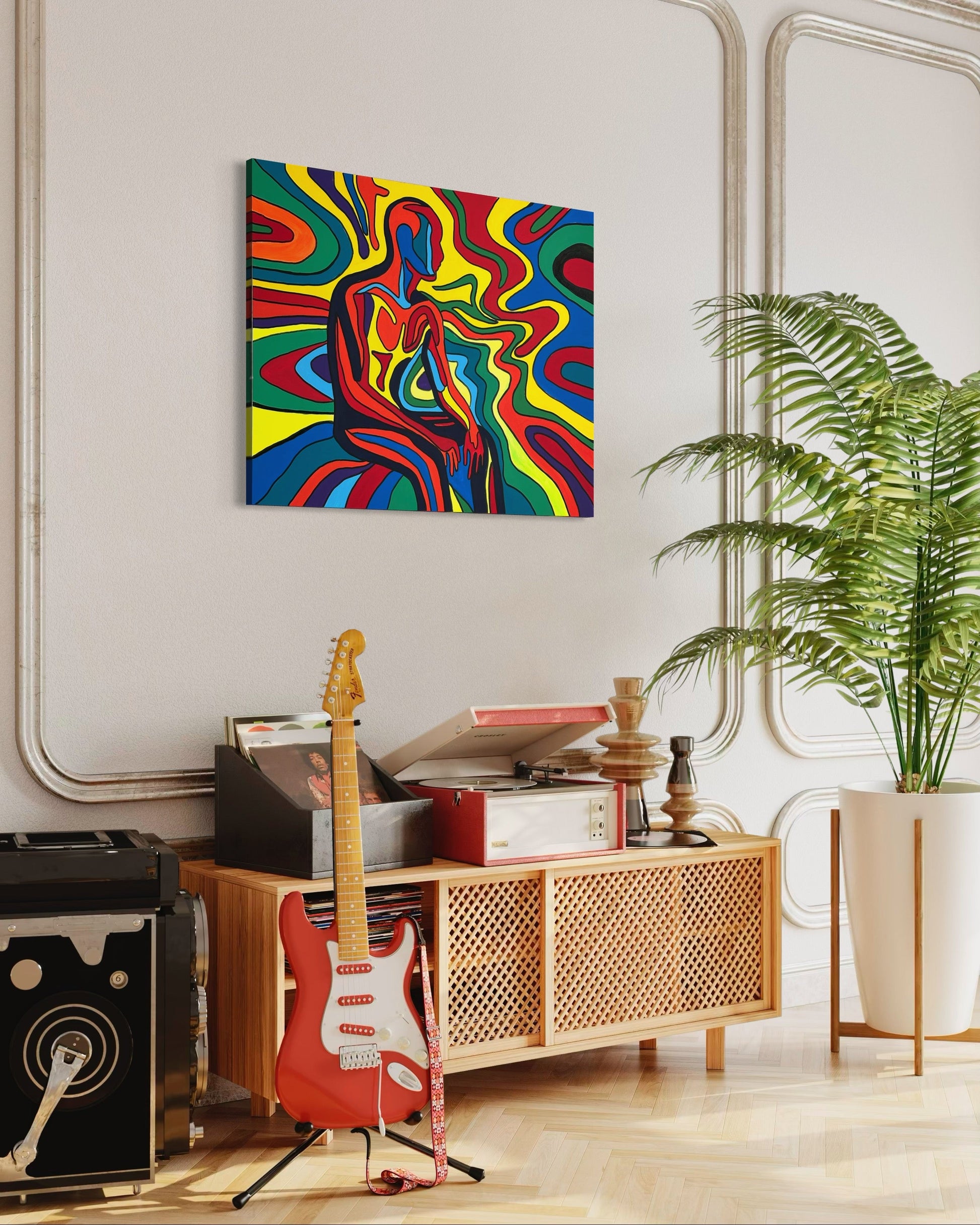 Echoes in the Flow Tablo-Tablo-Fırat Aydın Works-NowShopFun