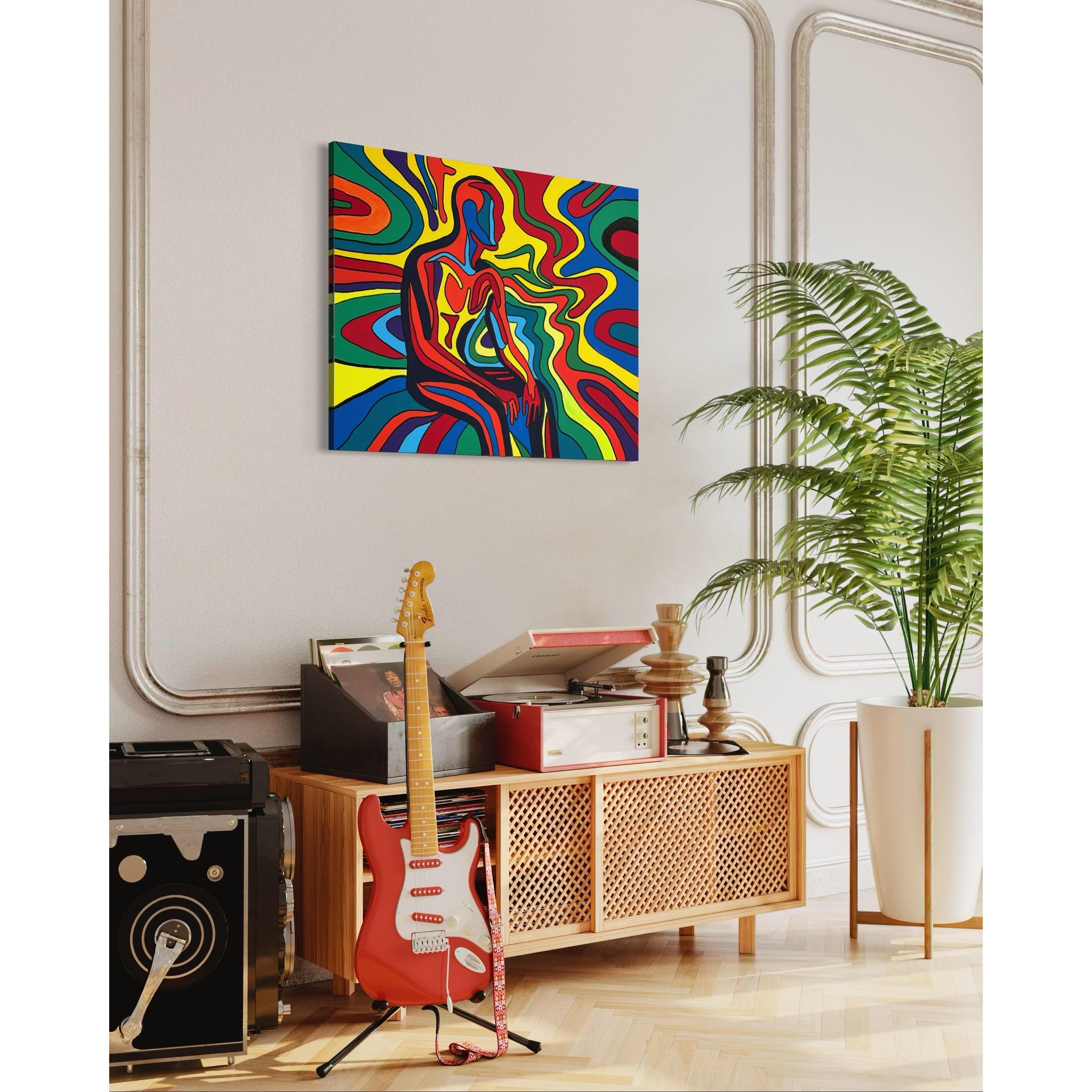 Echoes in the Flow Tablo-Tablo-Fırat Aydın Works-NowShopFun