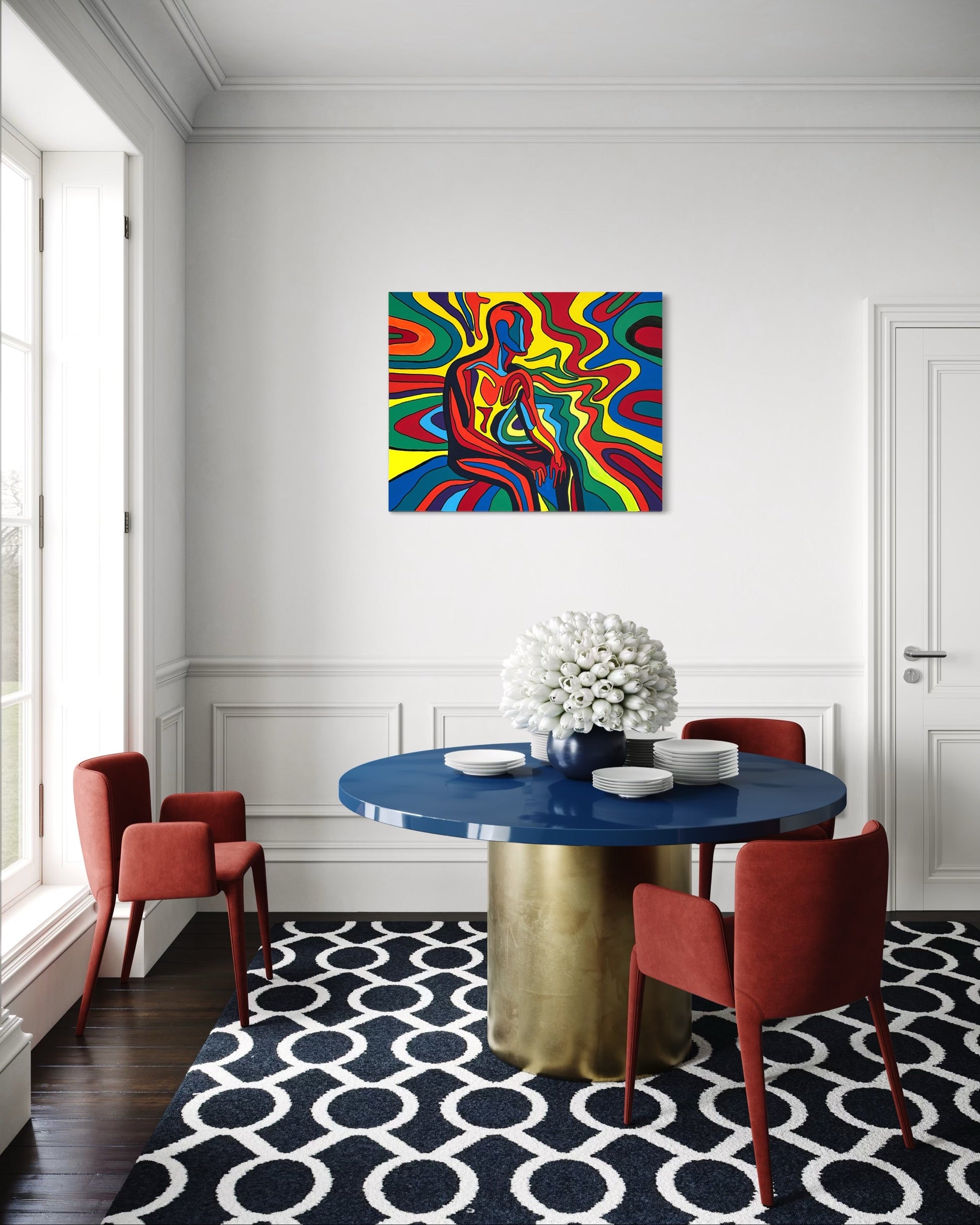 Echoes in the Flow Tablo-Tablo-Fırat Aydın Works-NowShopFun