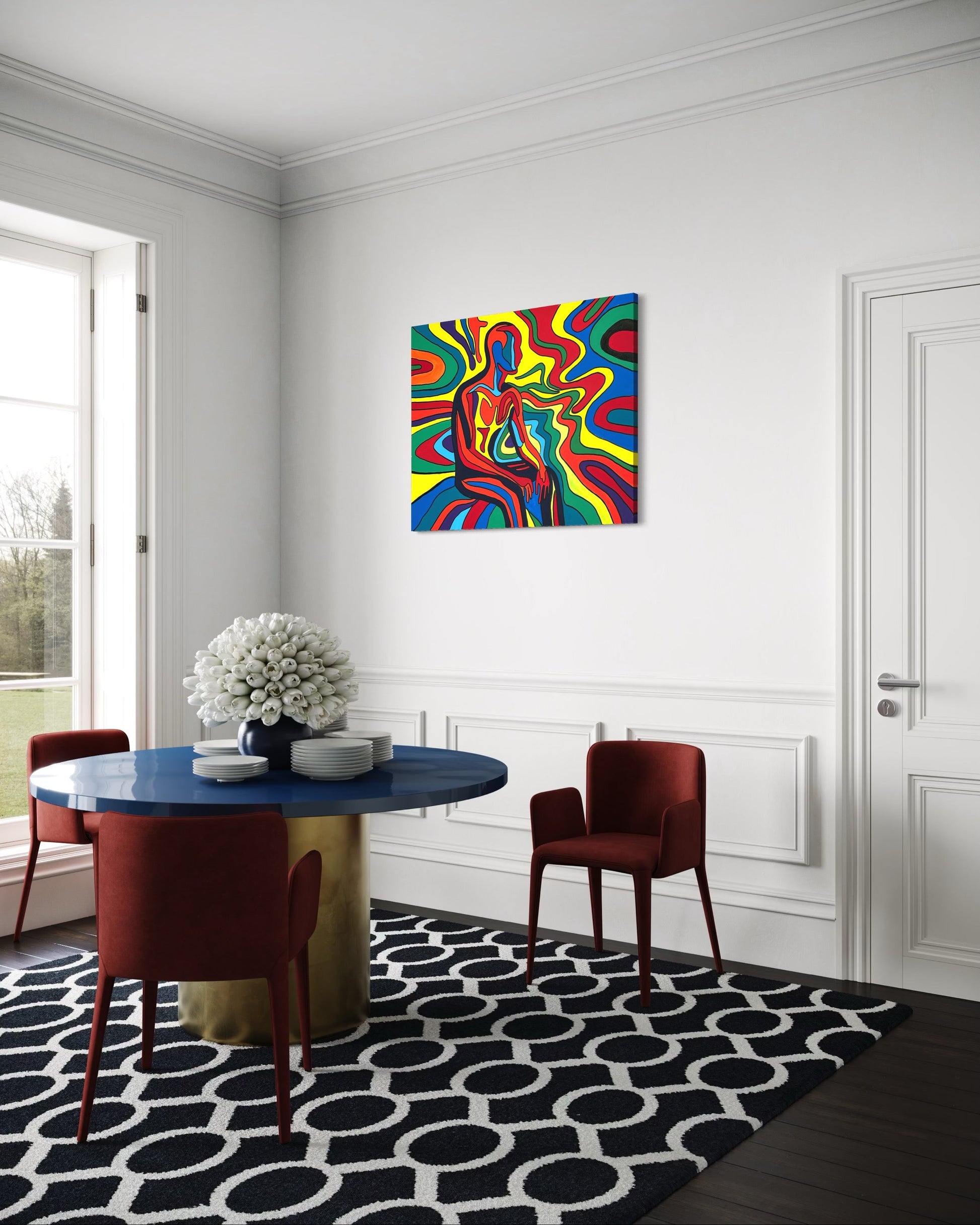 Echoes in the Flow Tablo-Tablo-Fırat Aydın Works-NowShopFun
