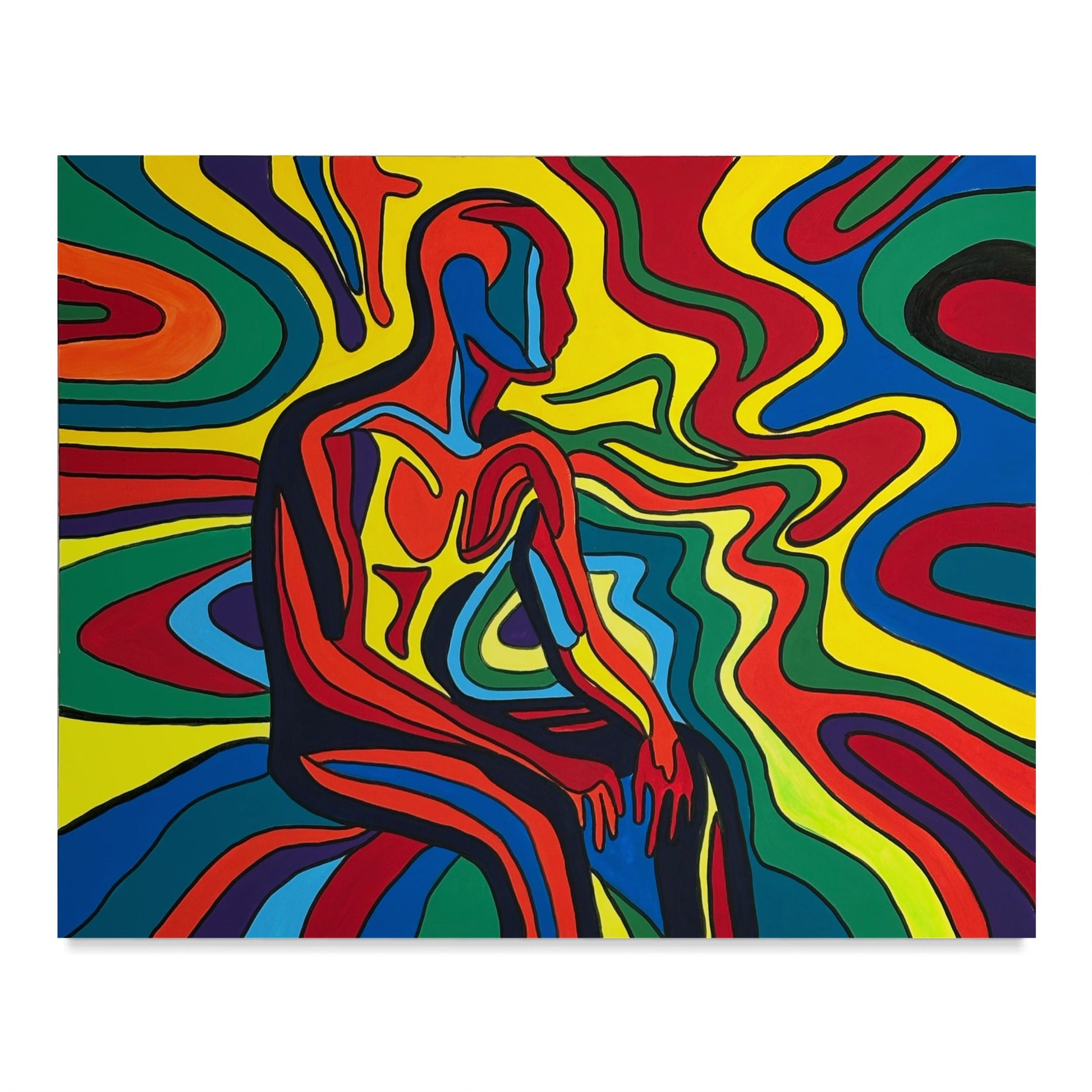 Echoes in the Flow Tablo-Tablo-Fırat Aydın Works-NowShopFun