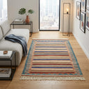 Efes Dekoratif Çubuklu Kilim 111x172 Cm