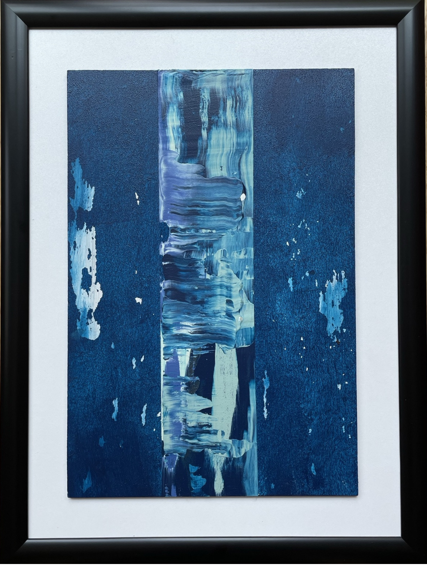 Ege Ruhu 3 – Hazır Siyah Çerçeveli Akrilik Tablo 31 x 41 cm-Ebru Sayer Art & Design-NowShopFun