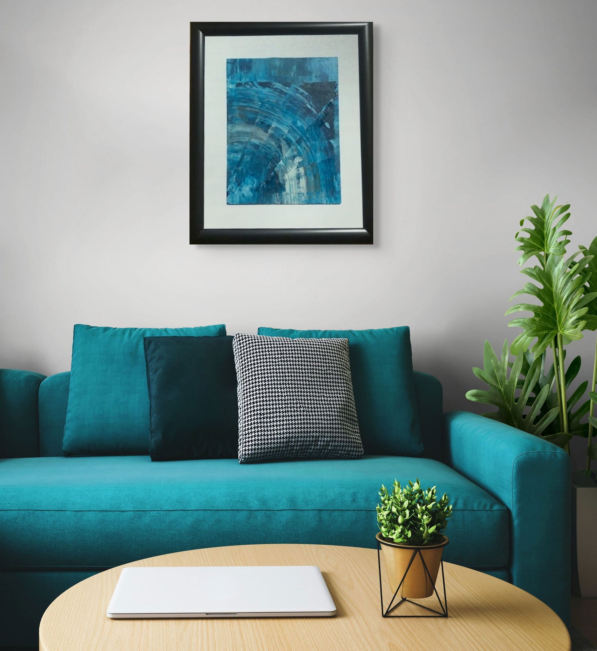 Ege Ruhu 6 - Çerçeveli 25 X 30 Cm Akrilik El Yapımı Tablo