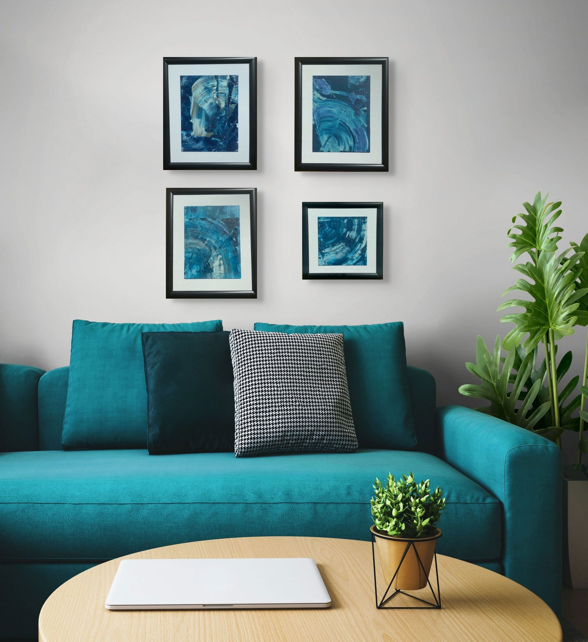 Ege Ruhu 6 - Çerçeveli 25 X 30 Cm Akrilik El Yapımı Tablo