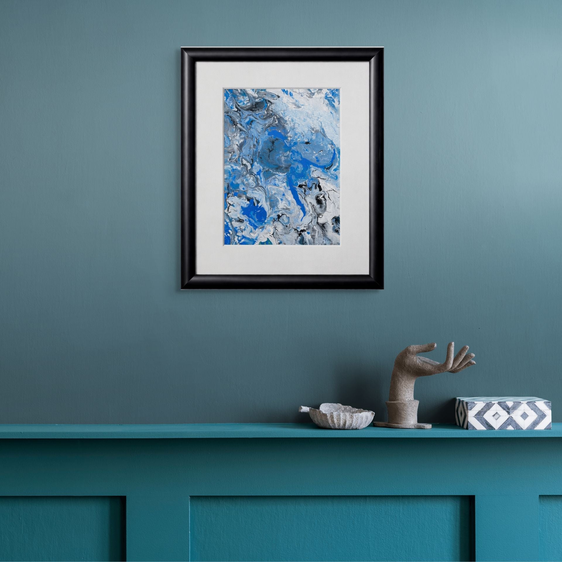 Ege Ruhu 9 – Hazır Çerçeveli 25 X 30 Cm Akrilik El Yapımı Tablo