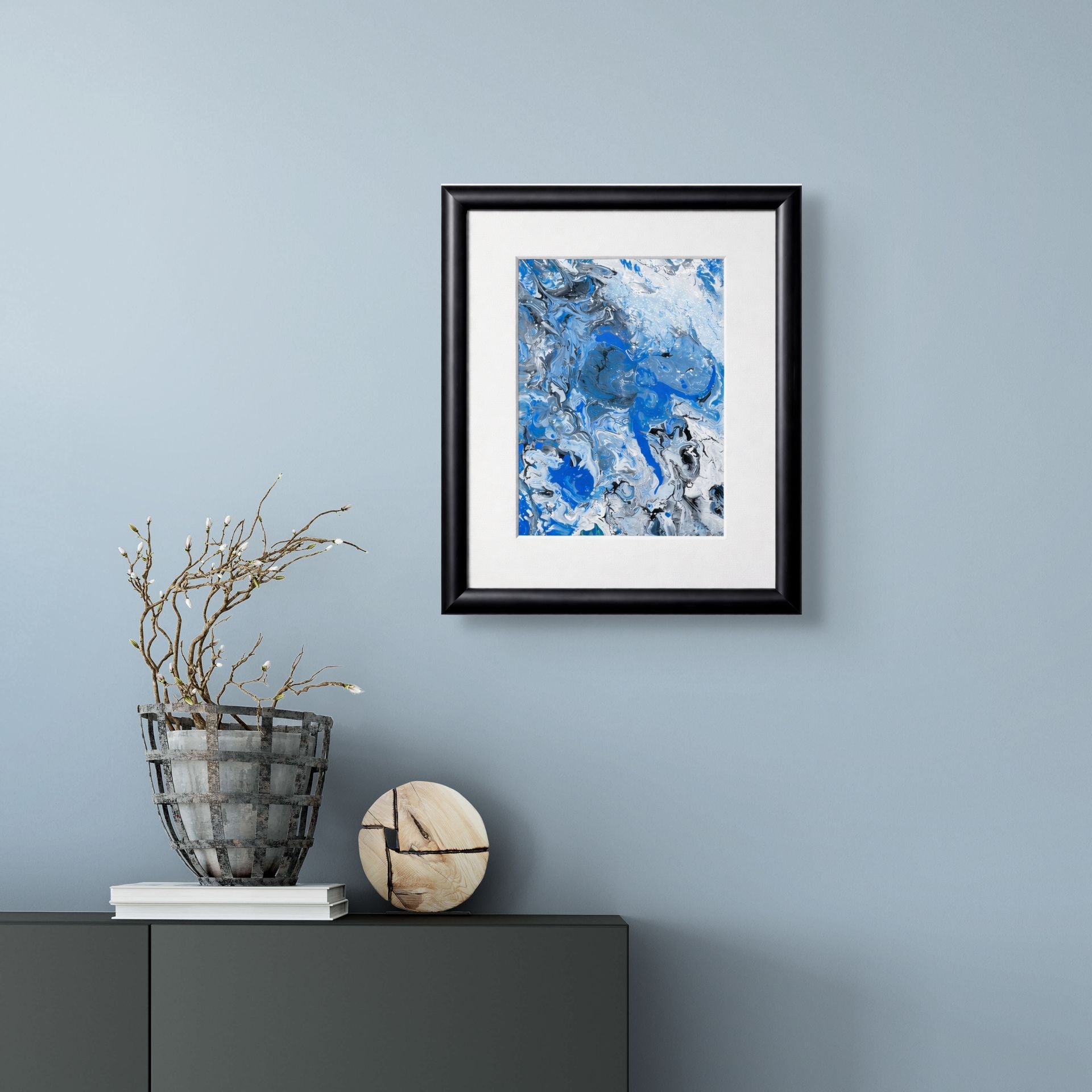 Ege Ruhu 9 – Hazır Çerçeveli 25 X 30 Cm Akrilik El Yapımı Tablo