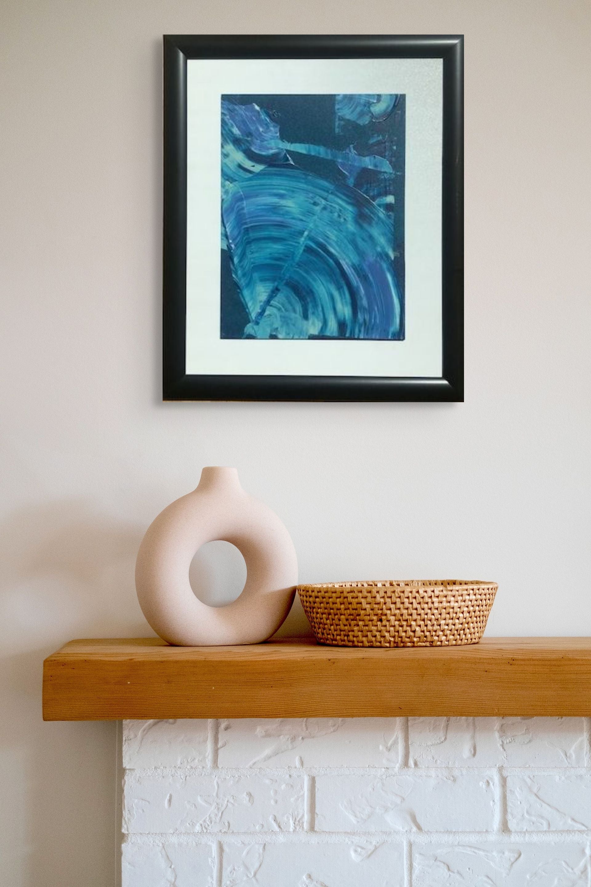 Ege Ruhu V - Hazır Çerçeveli 25 X 30 Cm Akrilik El Yapımı Tablo