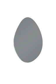 Egg Duvar Aynası-Ayna-Yapı Cam-Gümüş-NowShopFun