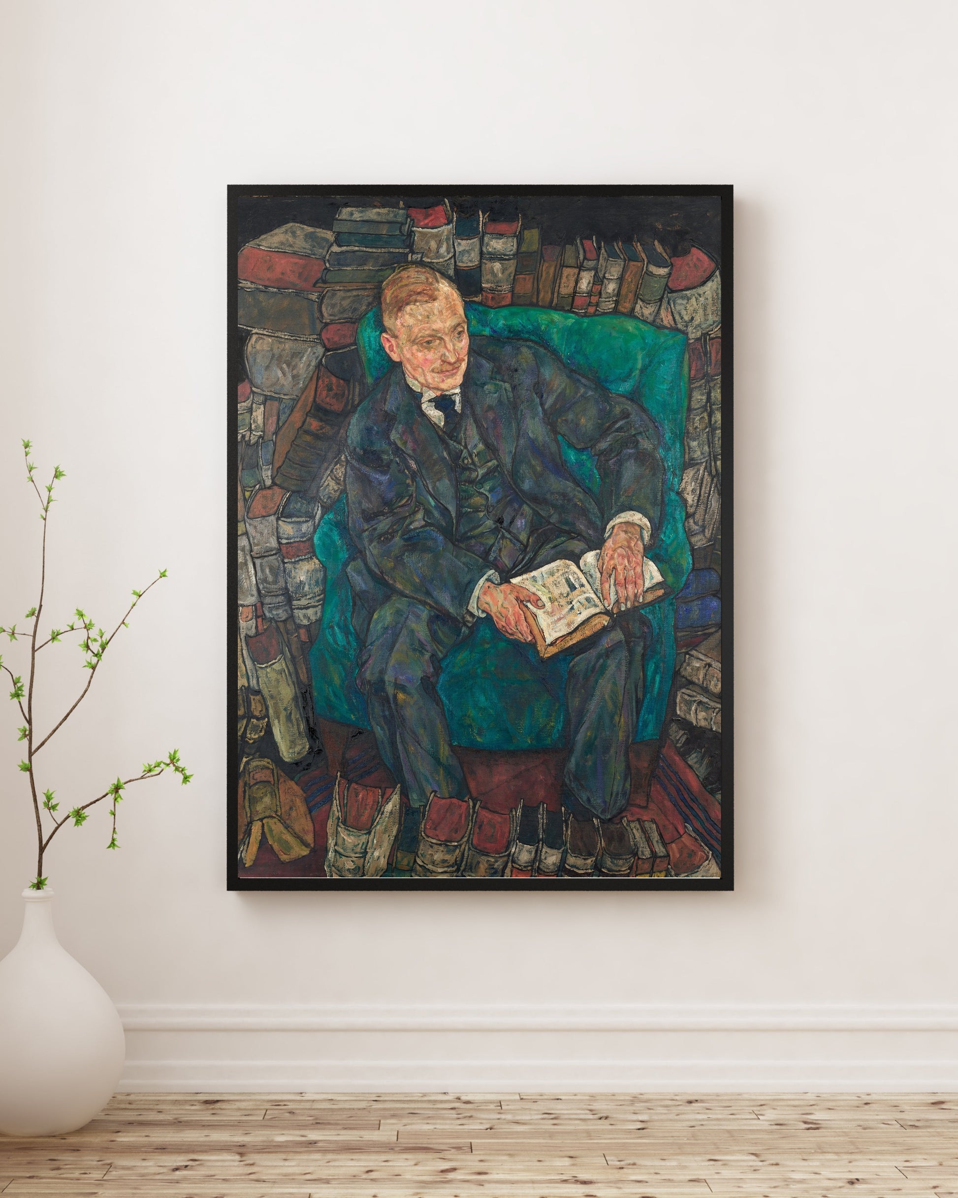 Egon Schiele - Dr. Hugo Koller Fine Art Baskı