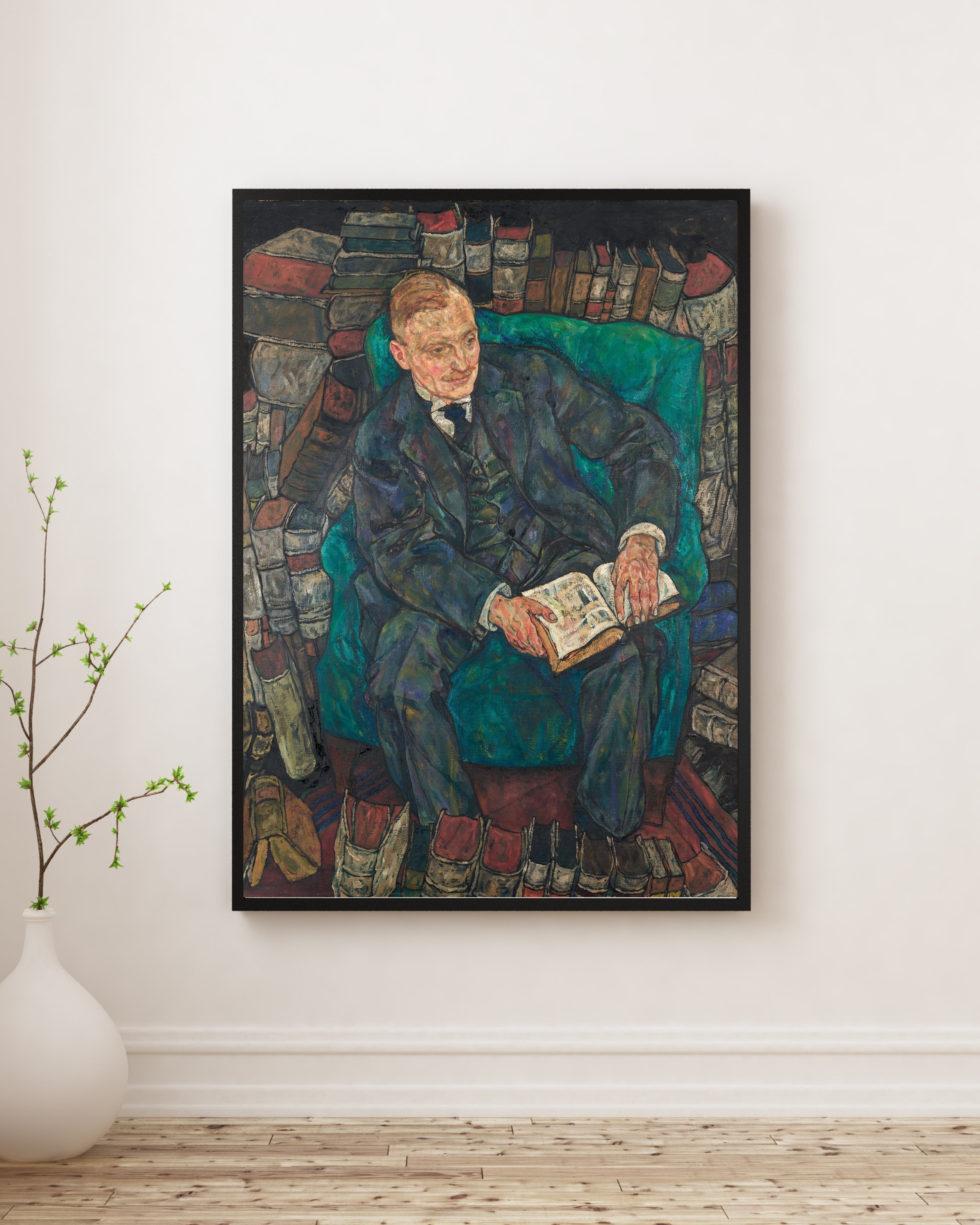 Egon Schiele - Dr. Hugo Koller Fine Art Baskı