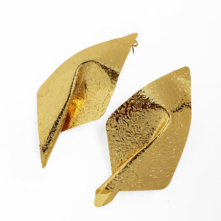 Egypt Altın Kaplama Küpe-Küpe-Kimi Atelier-NowShopFun