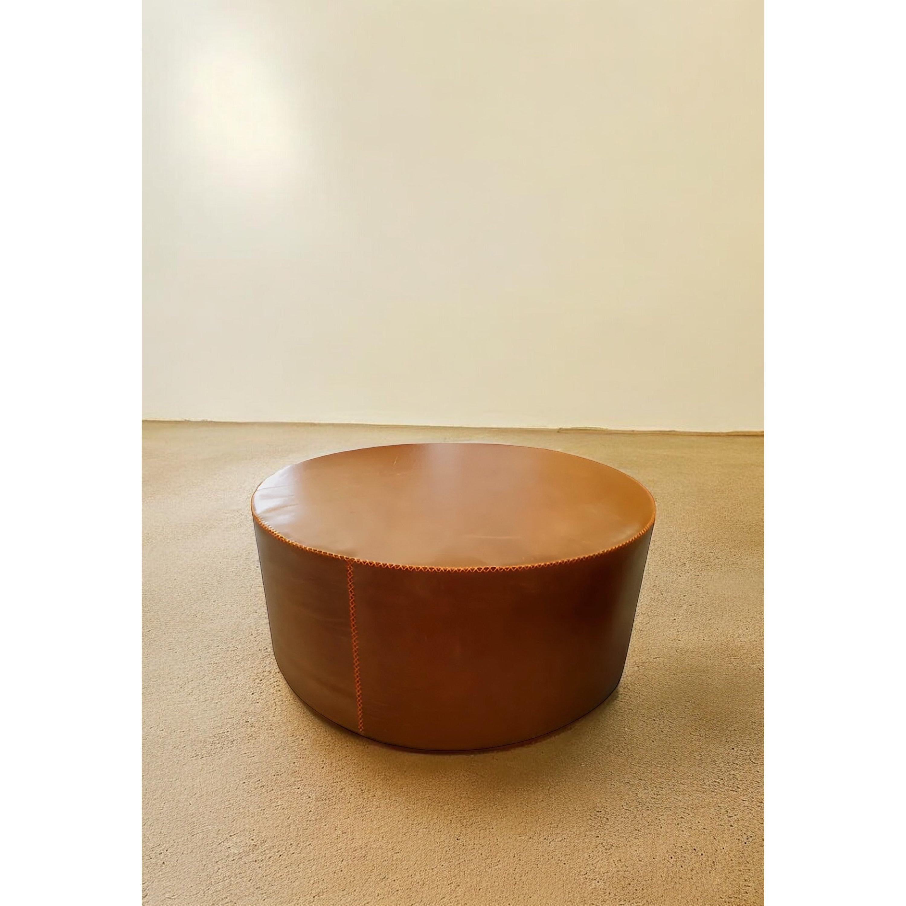 El Dikişli Deri Puf