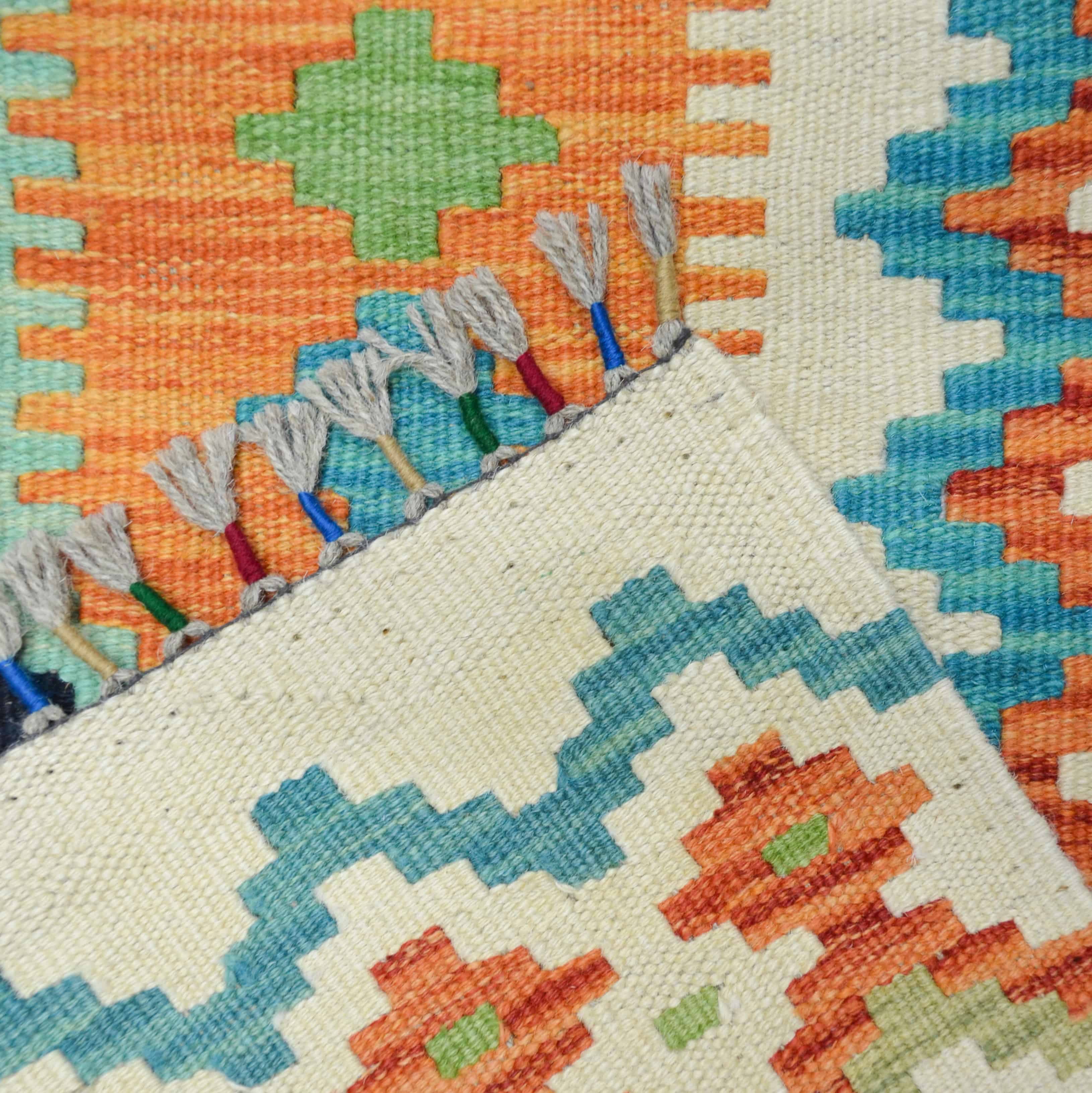 El Dokuma Afgan Kilim 150x200 cm-Kilim & Halı-KilimCo-NowShopFun