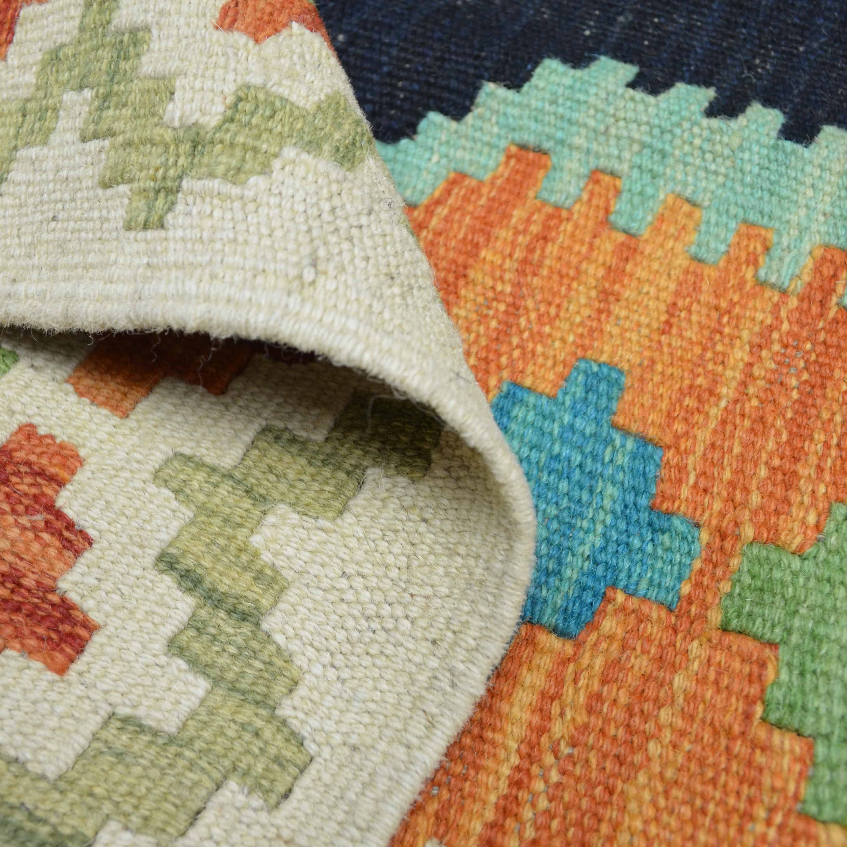 El Dokuma Afgan Kilim 150x200 cm-Kilim & Halı-KilimCo-NowShopFun