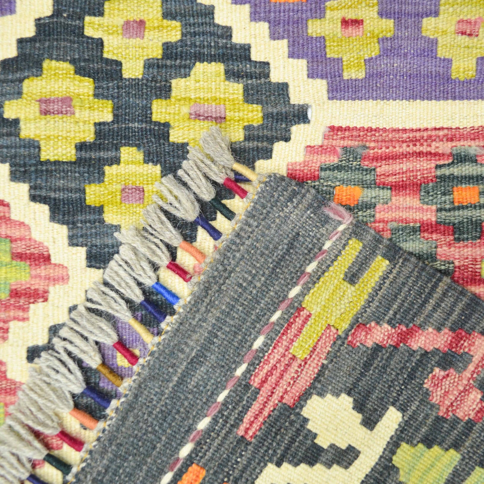 El Dokuma Afgan Kilim 168x239 cm-Kilim & Halı-KilimCo-NowShopFun