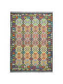 El Dokuma Afgan Kilim 168x239 cm-Kilim & Halı-KilimCo-NowShopFun