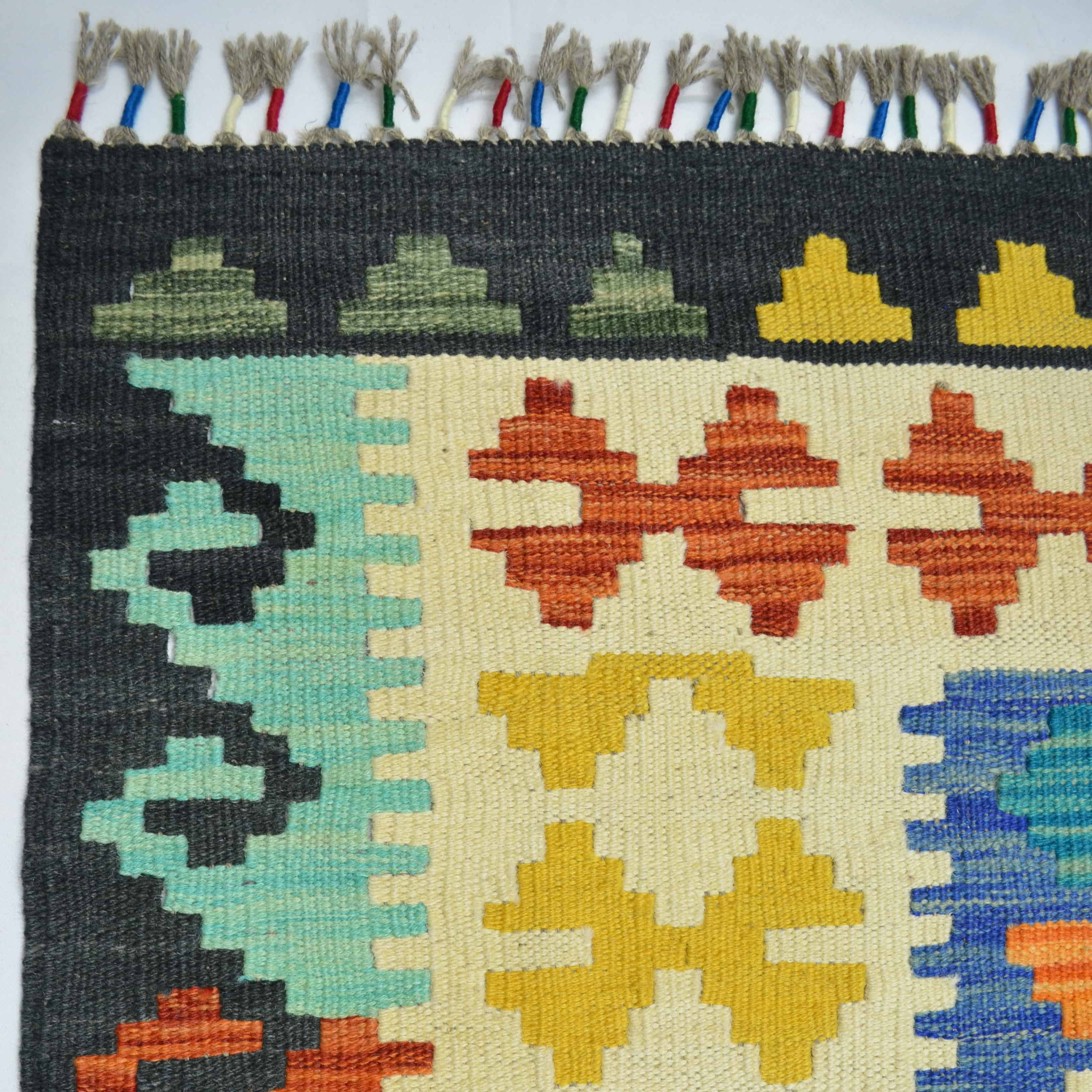 El Dokuma Afgan Kilim 175x245 cm-Kilim & Halı-KilimCo-NowShopFun