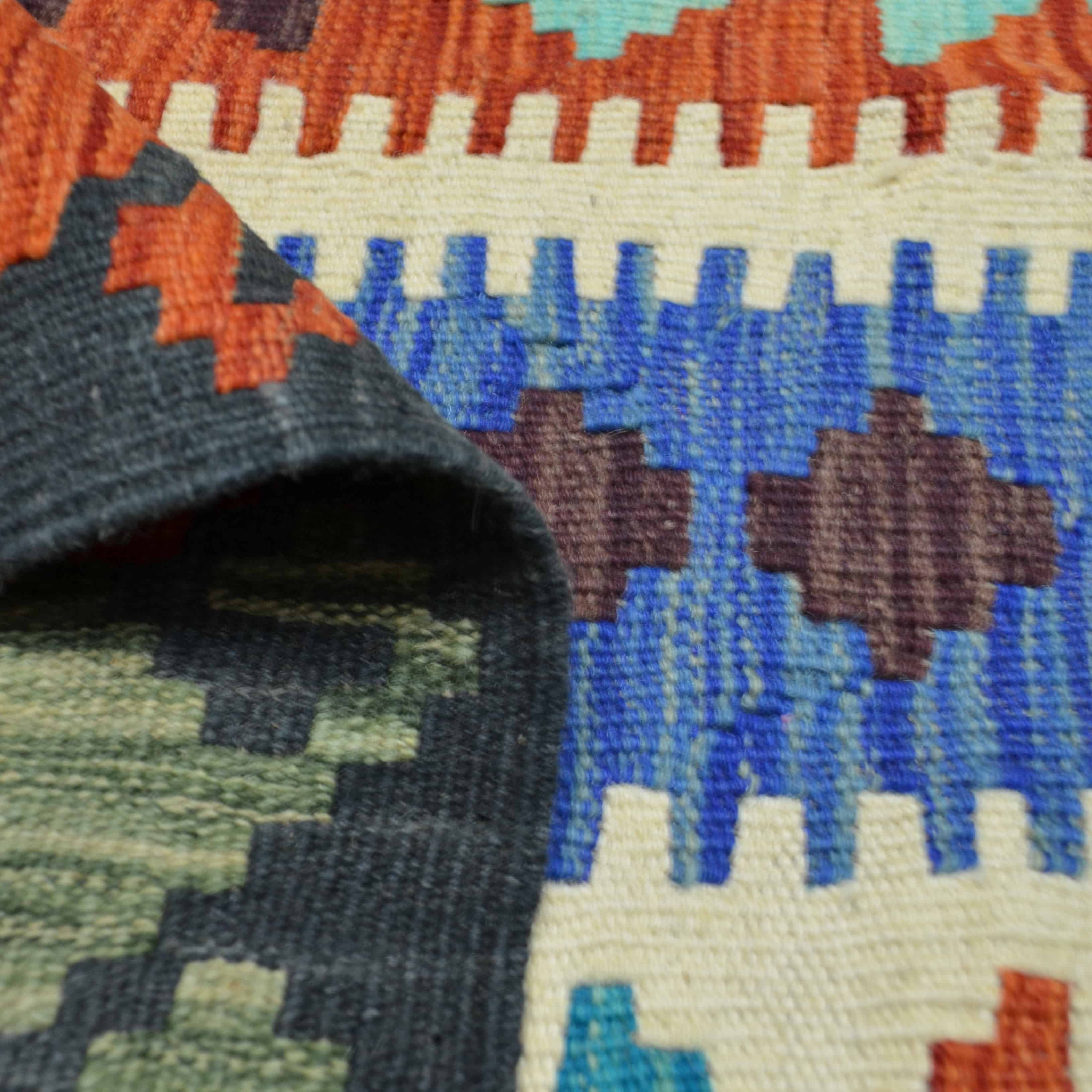 El Dokuma Afgan Kilim 175x245 cm-Kilim & Halı-KilimCo-NowShopFun